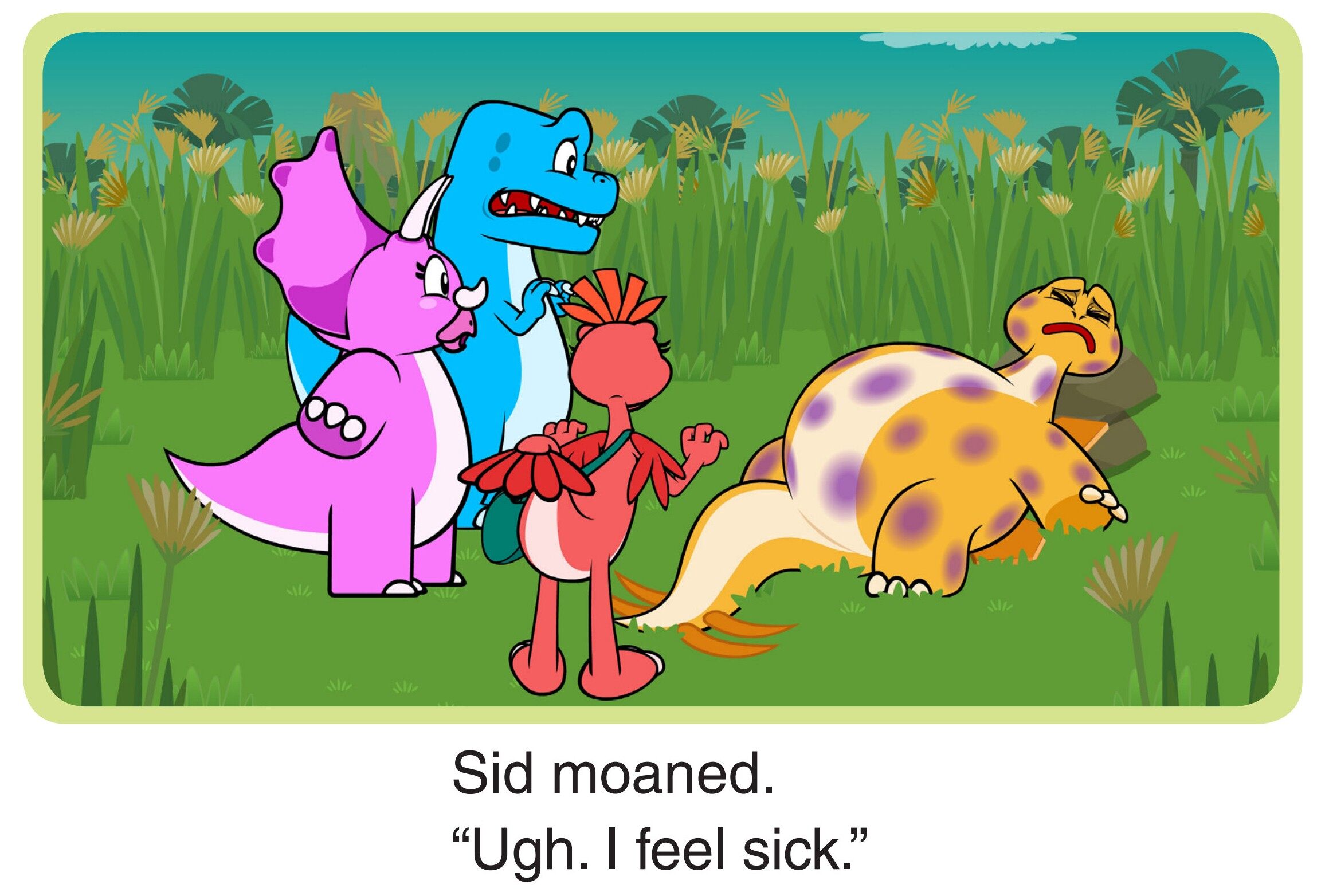 Sick Sid绘本故事第3页