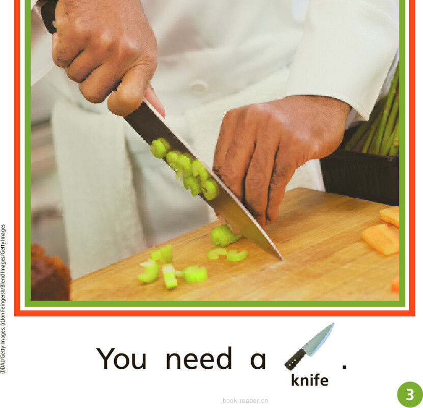 GK Approach U04W1 You Cook绘本故事第4页
