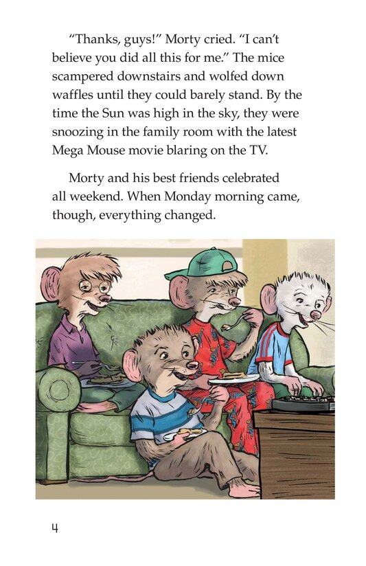 Morty Finds It No Laughing Matter绘本故事第4页