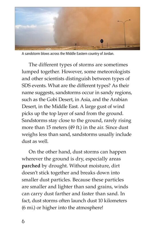 Dust Storms and Sandstorms绘本故事第5页