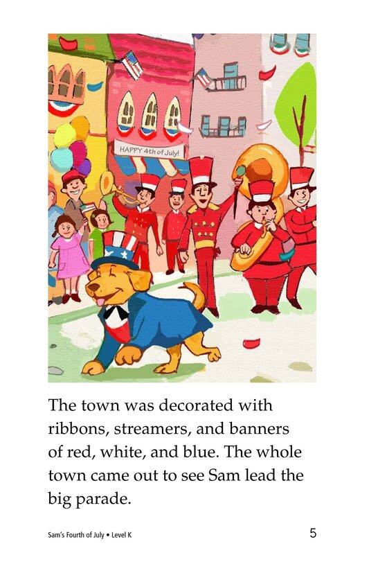 Sam's Fourth of July绘本故事第5页