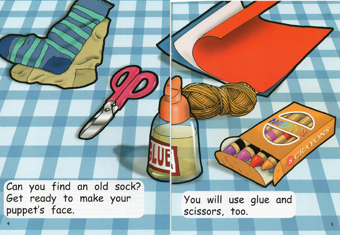 our puppet show绘本故事第4页