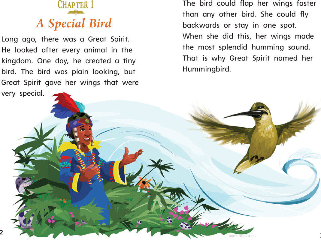 G1 Bey U4W1 Humming Bird's Wings绘本故事第4页