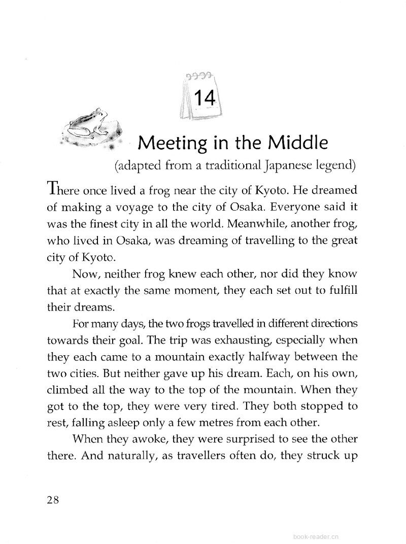 Meeting in the Middle绘本故事第2页