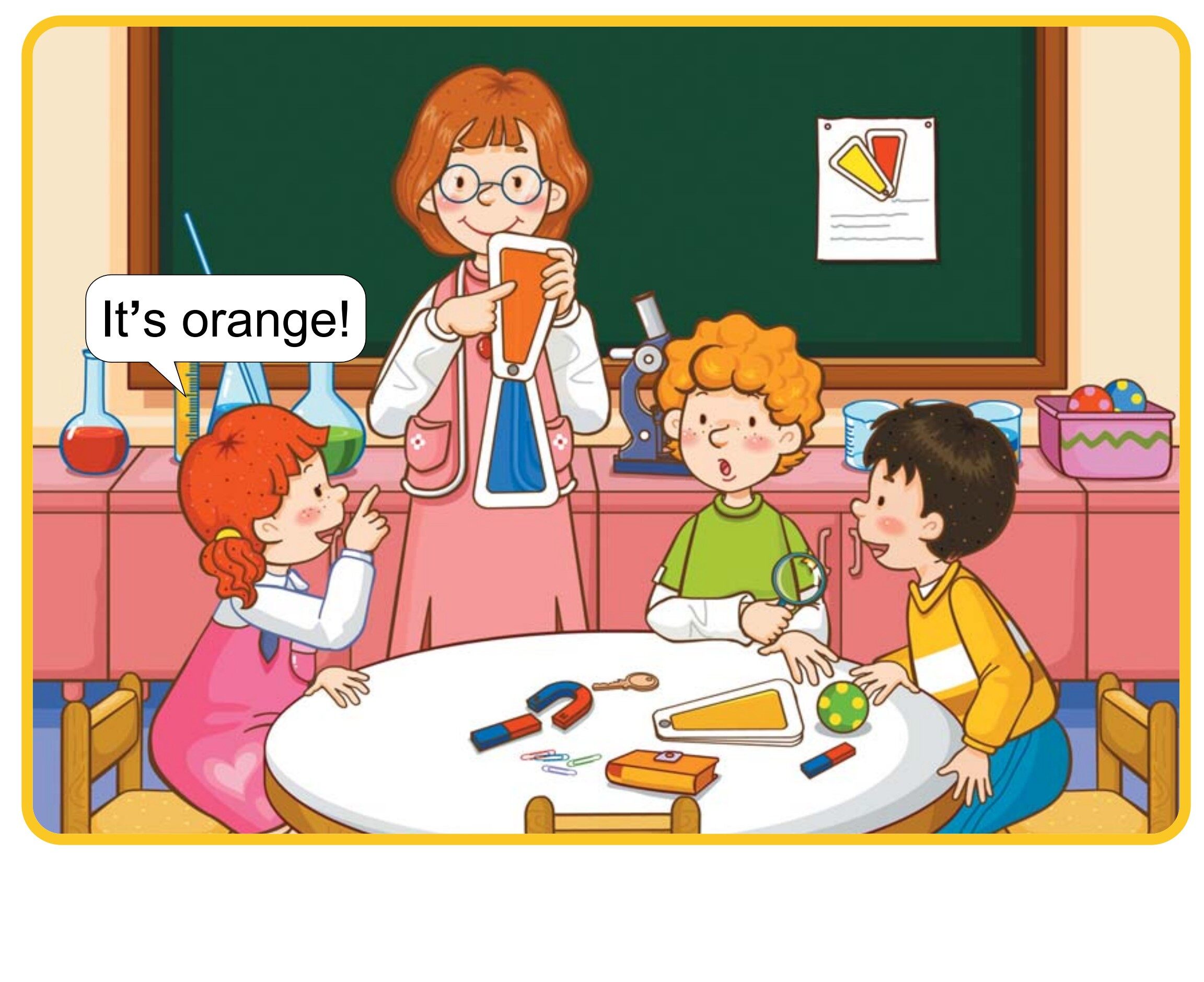 What Color Is This?绘本故事第4页