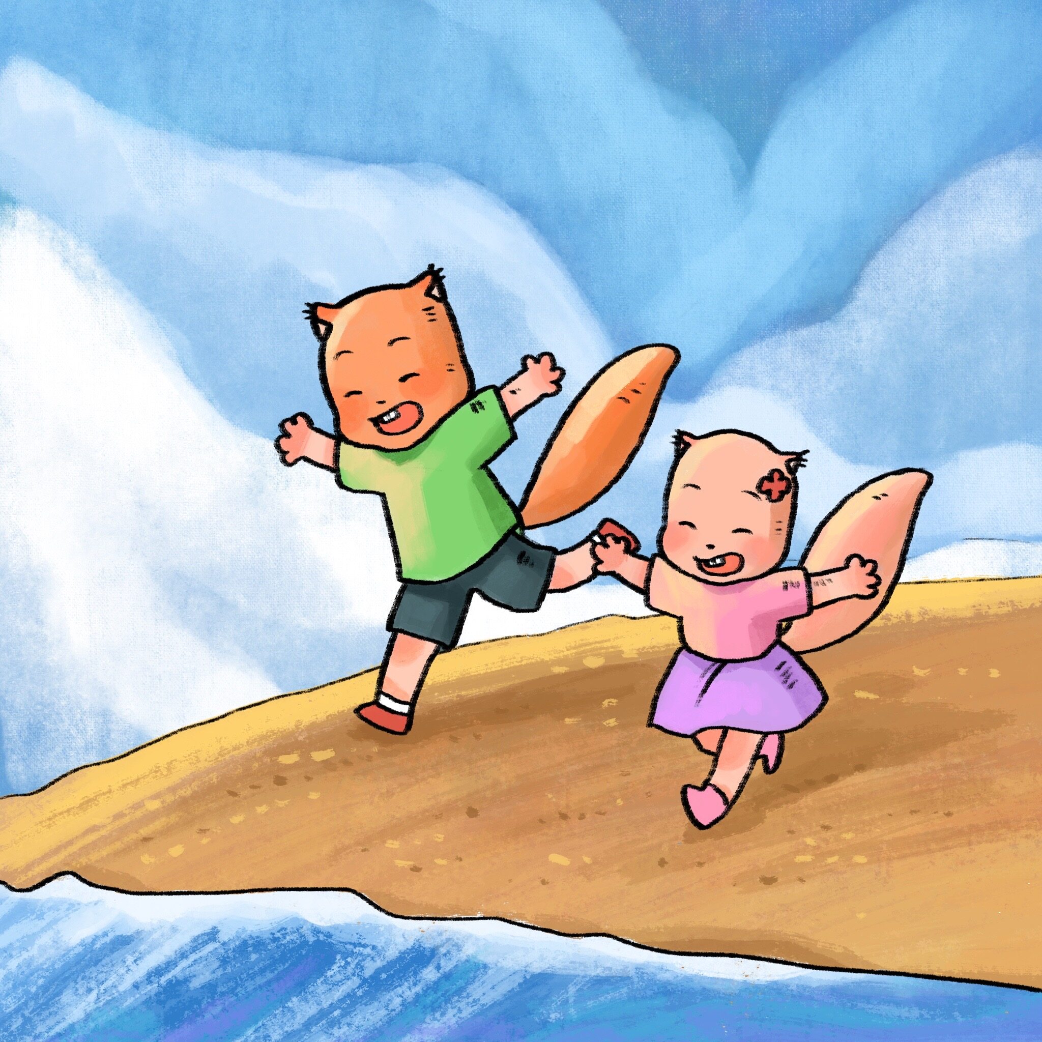 危险的海浪绘本故事第5页