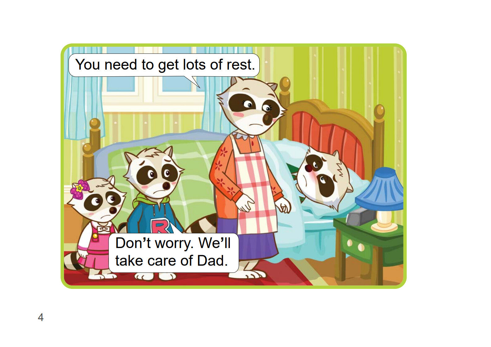 Taking Care Of Dad绘本故事第5页