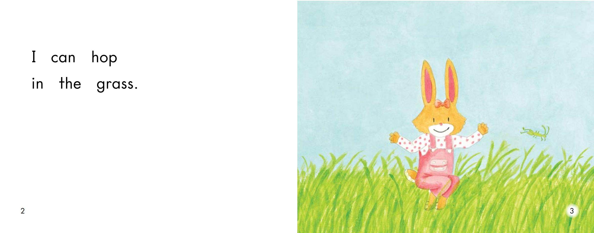 Hop, hop, hop绘本故事第3页