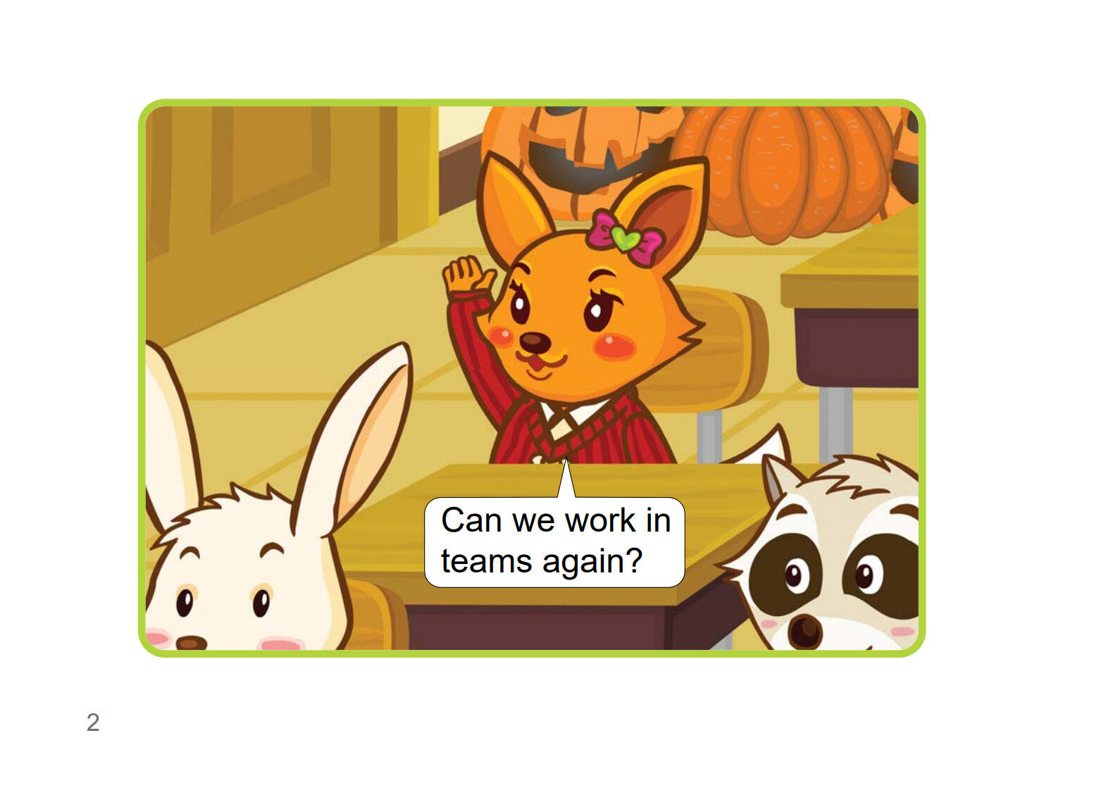 The Scary Mask绘本故事第3页