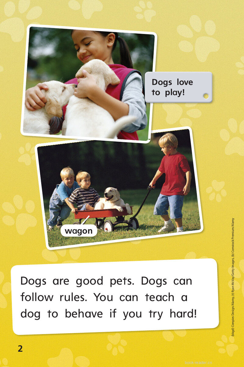 G1 ELL U4W5 Teach a Dog!绘本故事第4页