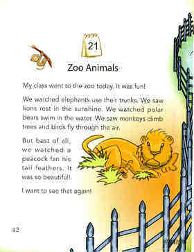 Zoo Animals绘本故事第2页