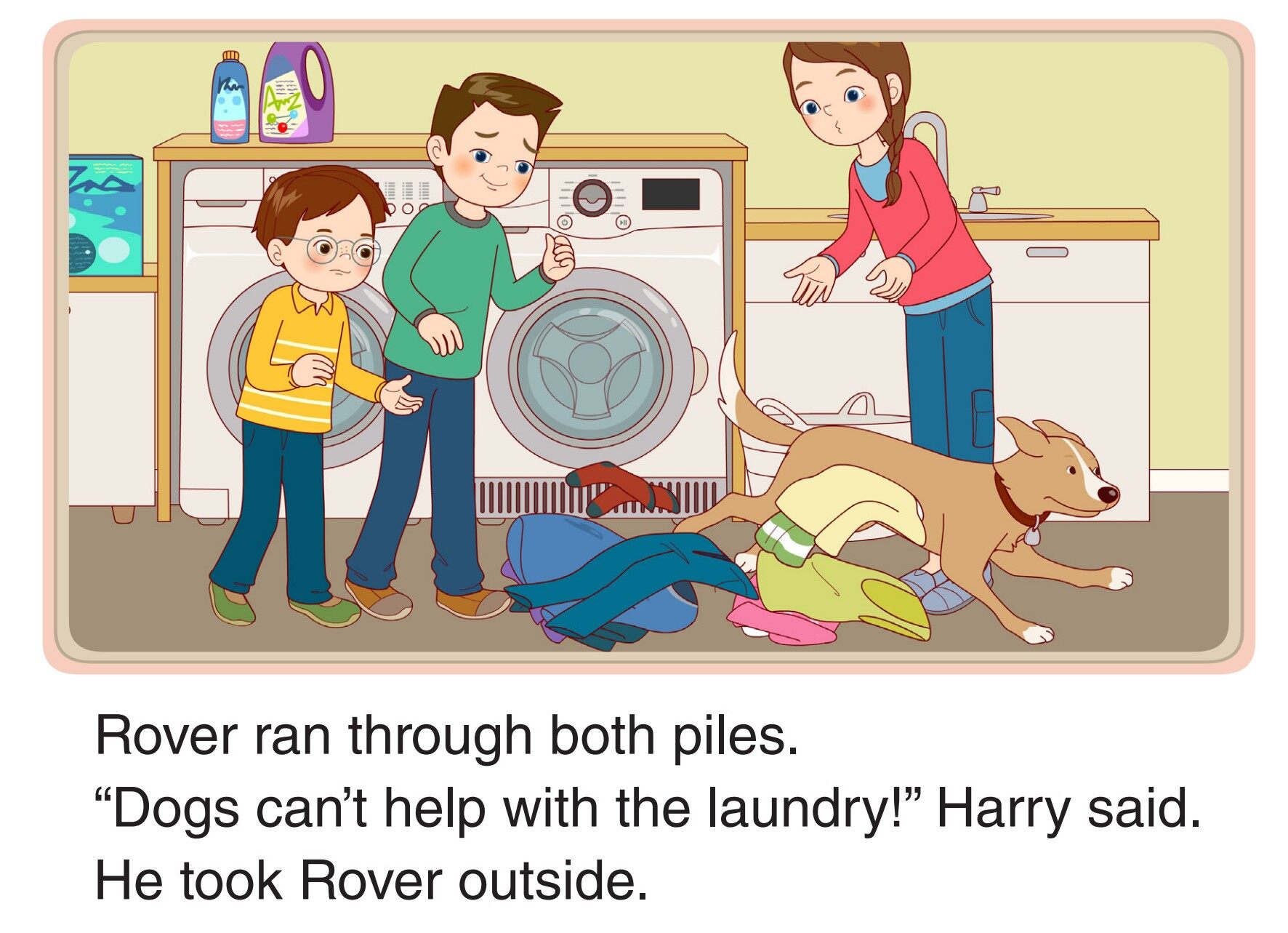 Laundry Day绘本故事第5页