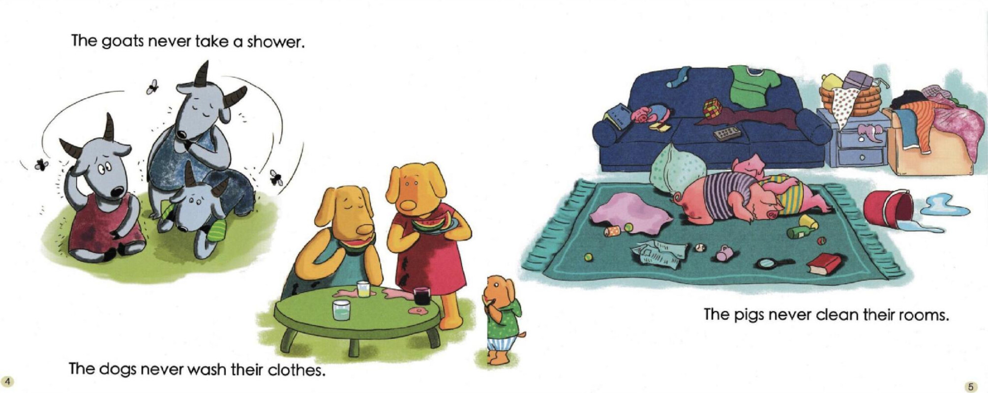 After the Sheep Family绘本故事第4页