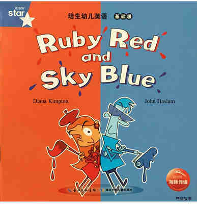Ruby Red and Sky Blue