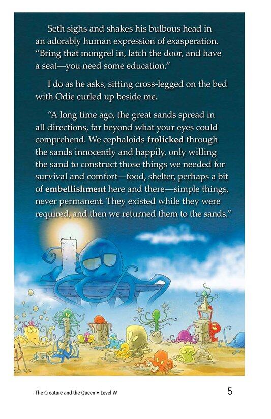 The Creature and the Queen绘本故事第5页