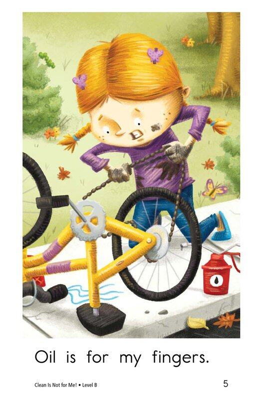 Clean Is Not for Me!绘本故事第5页