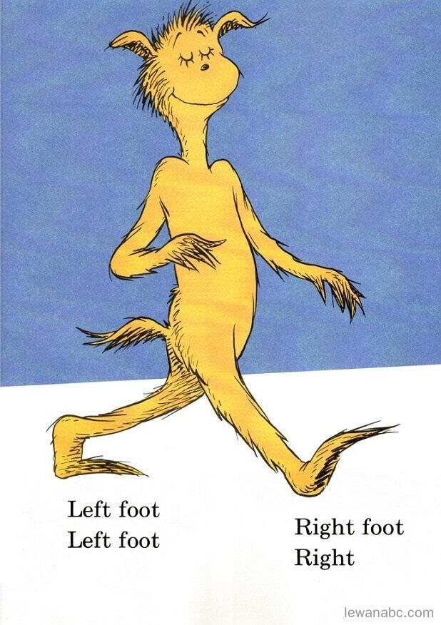 (22周)The Foot Book绘本故事第3页