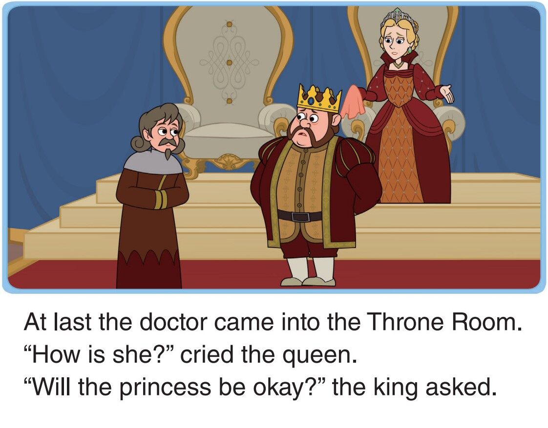 The Princess Is Sick!绘本故事第4页