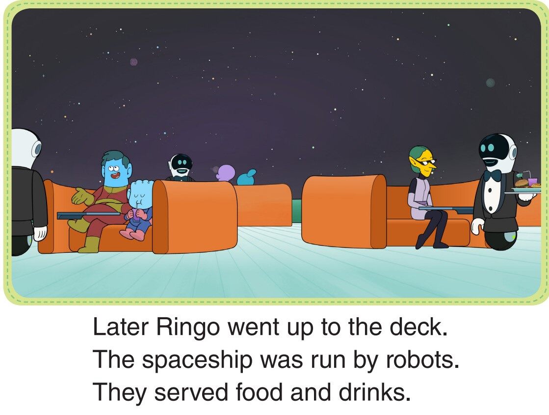 The Cruise Spaceship绘本故事第5页