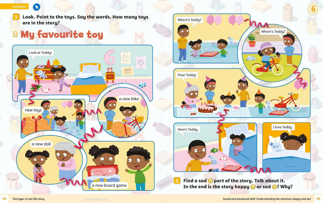 06 My toys绘本故事第4页