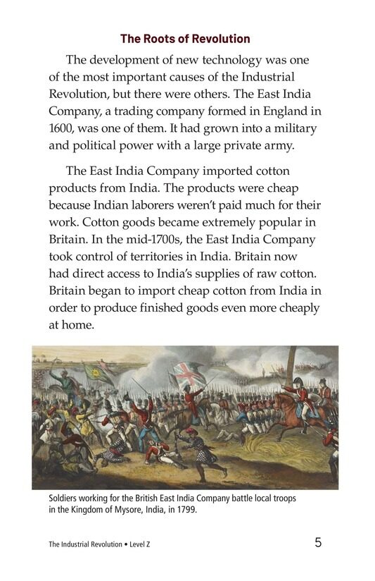 The Industrial Revolution绘本故事第4页