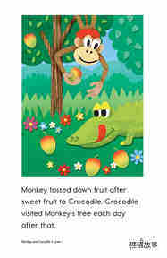 Monkey and Crocodile绘本故事第5页