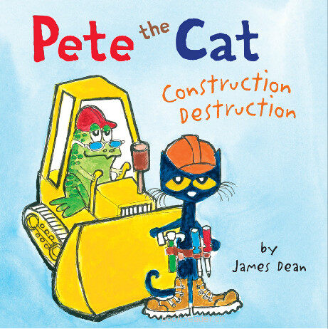 Pete the Cat  Construction Destruction绘本故事第2页