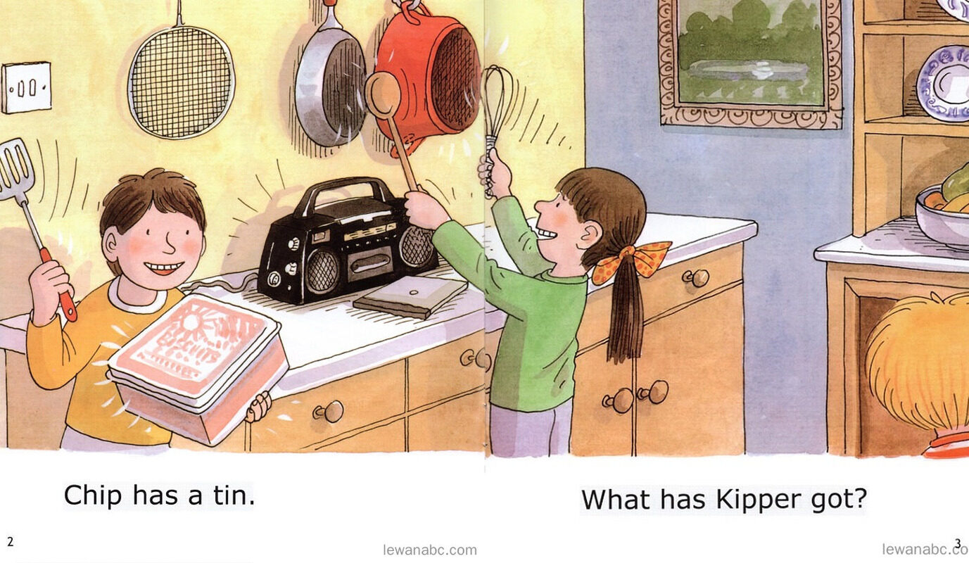 What a DIN!绘本故事第4页