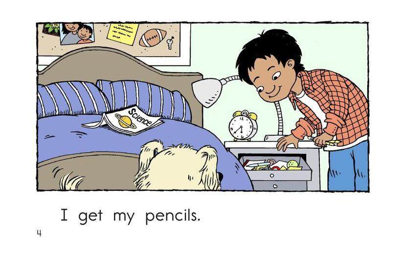 Carlos Goes to School绘本故事第4页