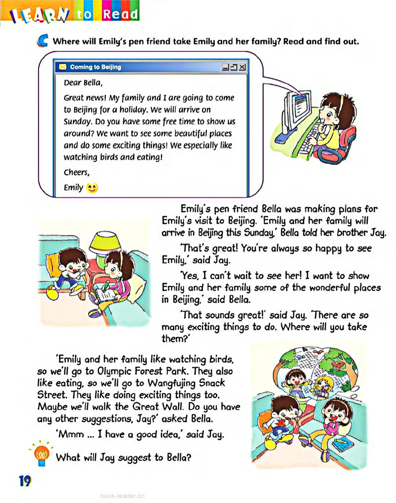 3 Holiday plans in Beijing绘本故事第5页