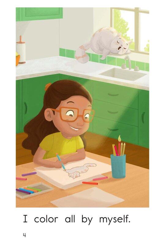 All By Myself绘本故事第4页