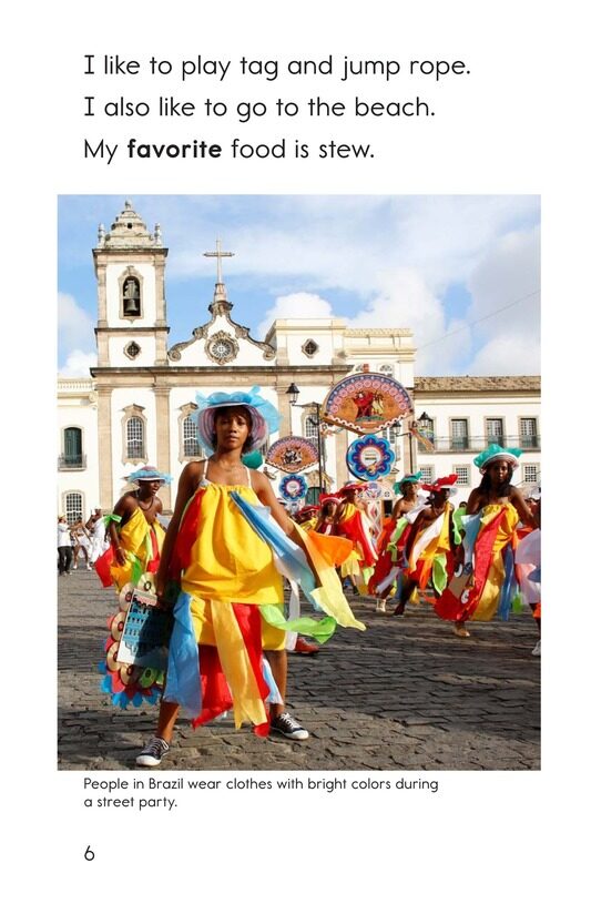 Friends Around the World绘本故事第5页