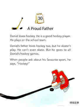A Proud Father绘本故事第2页