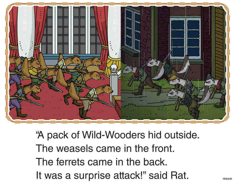 Wild-Wooders in Toad Hall绘本故事第5页