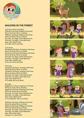 Walking In The Forest绘本故事第2页