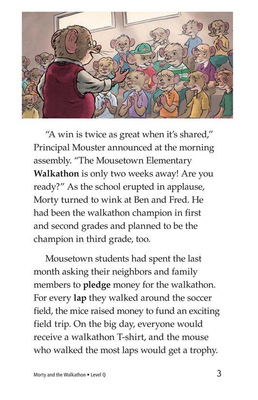 Morty and the Walkathon绘本故事第3页