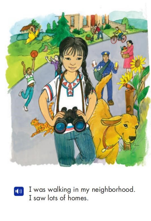 Who Lives Here绘本故事第3页