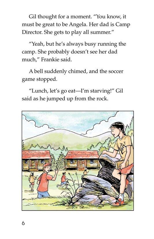 Mystery at Camp White Cloud绘本故事第5页