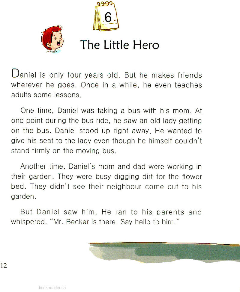 The Littler Hero绘本故事第2页