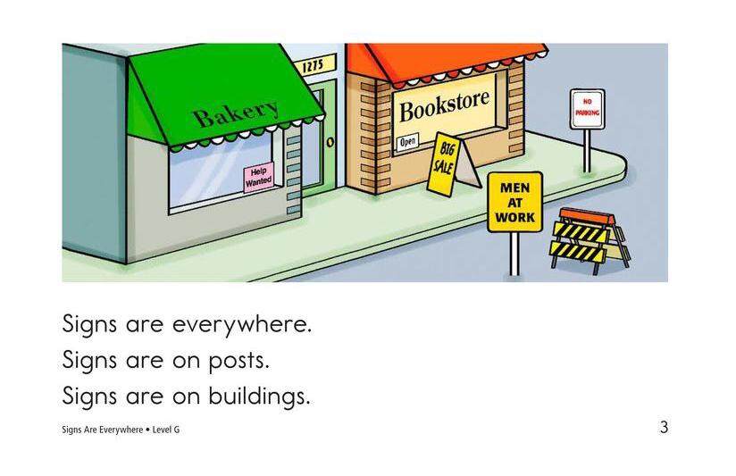 Signs Are Everywhere绘本故事第3页
