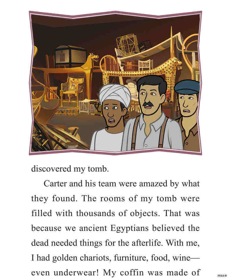 King Tut’s Secrets绘本故事第4页