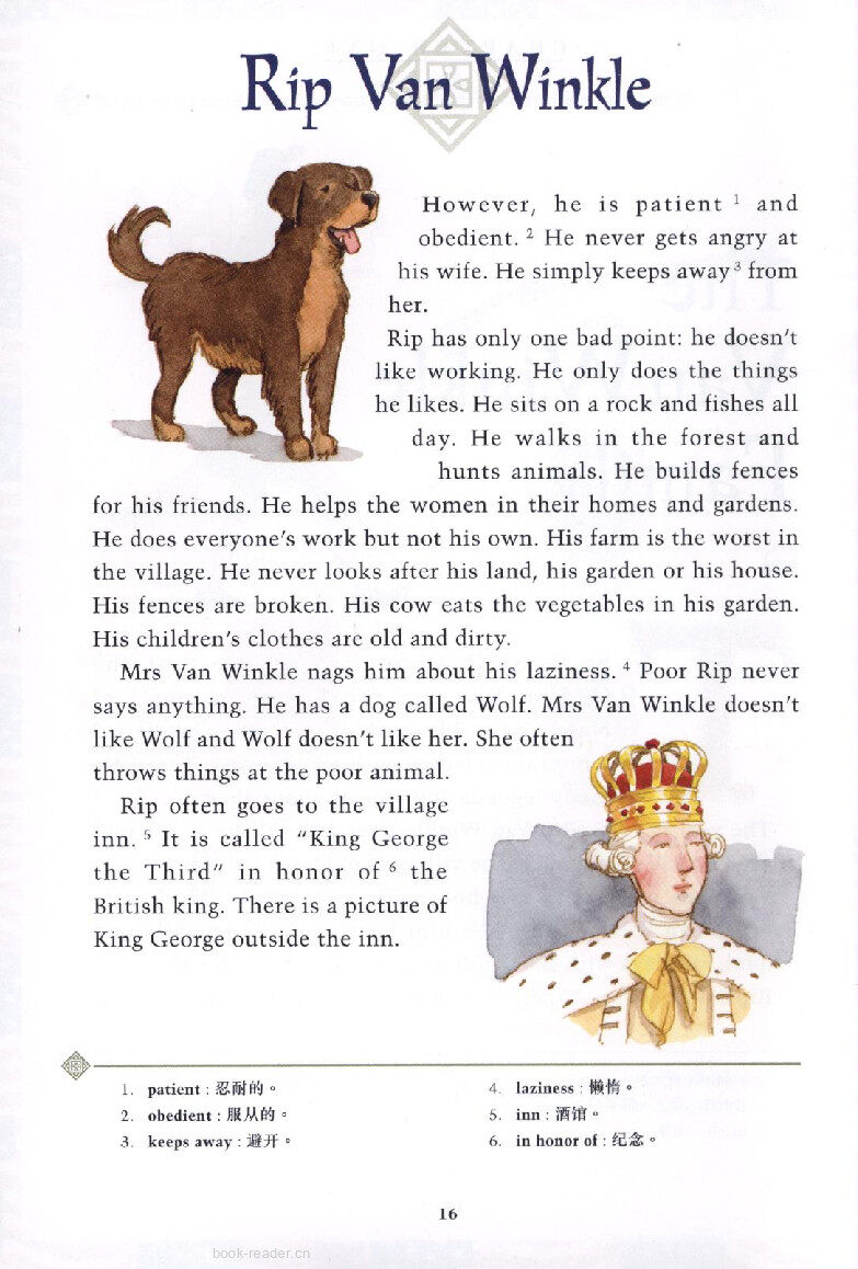 Rip Van Winkle and The Legend of Sleepy Hollow绘本故事第5页