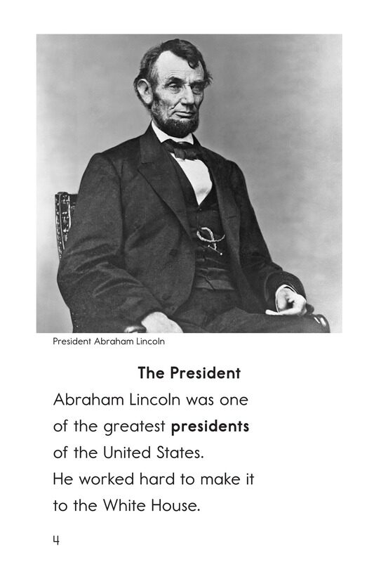 Lincoln Loved to Learn绘本故事第3页