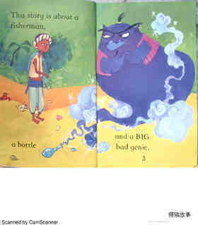 The Genie in the Bottle绘本故事第3页
