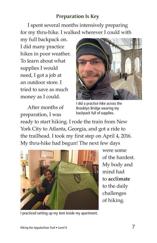 Hiking the Appalachian Trail绘本故事第5页