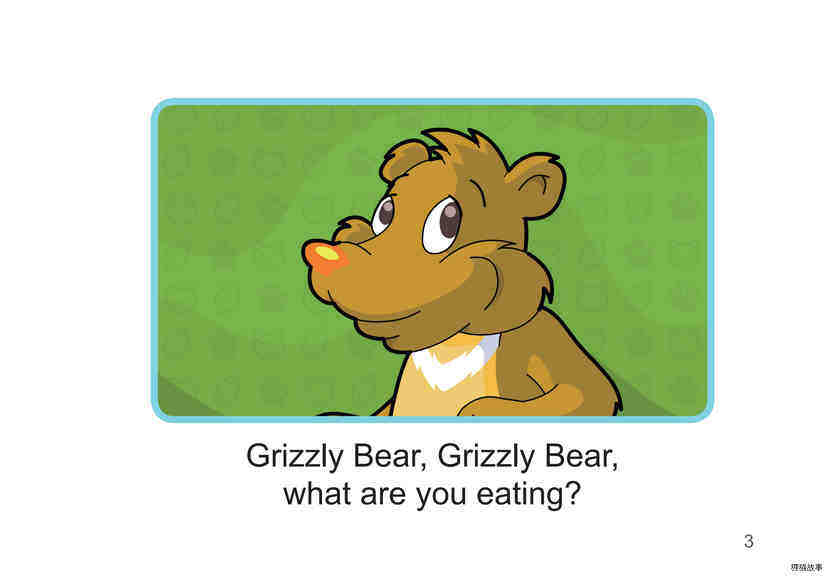 Grizzly Bear, Grizzly Bear绘本故事第4页
