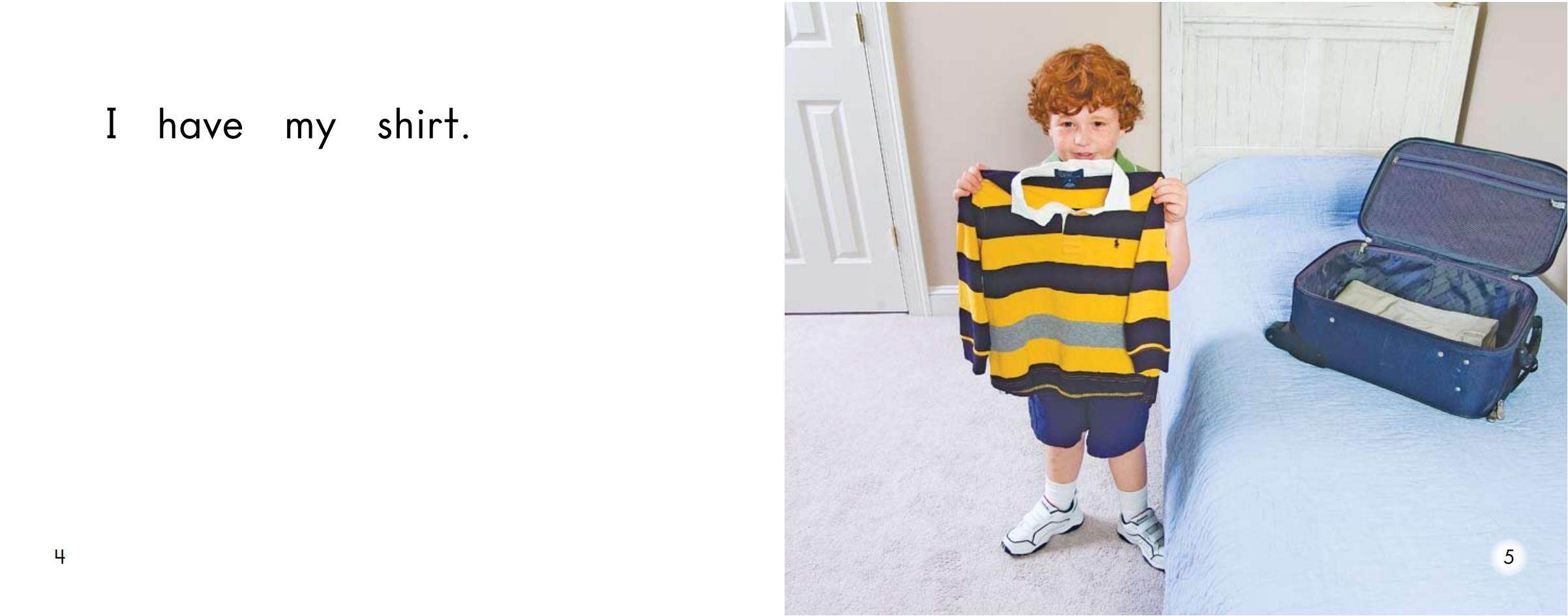 Packing my bag绘本故事第4页