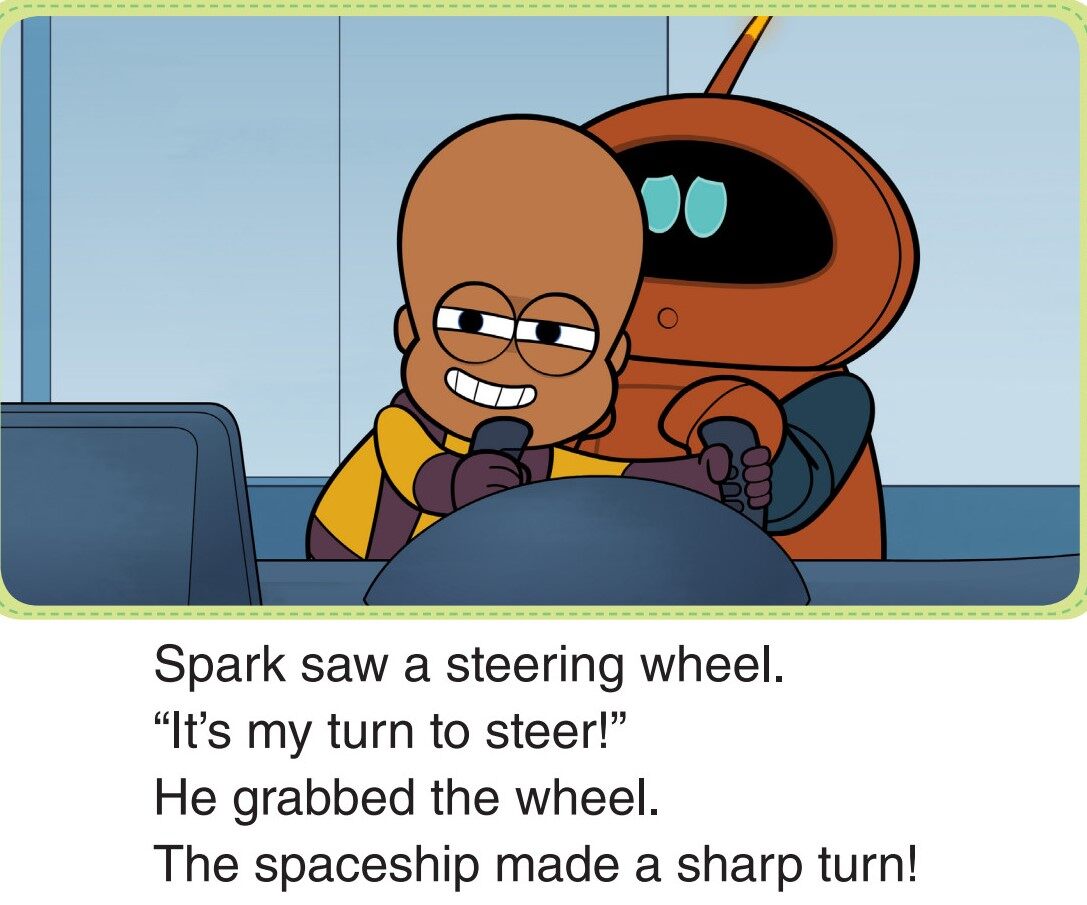 Not Safe!绘本故事第3页