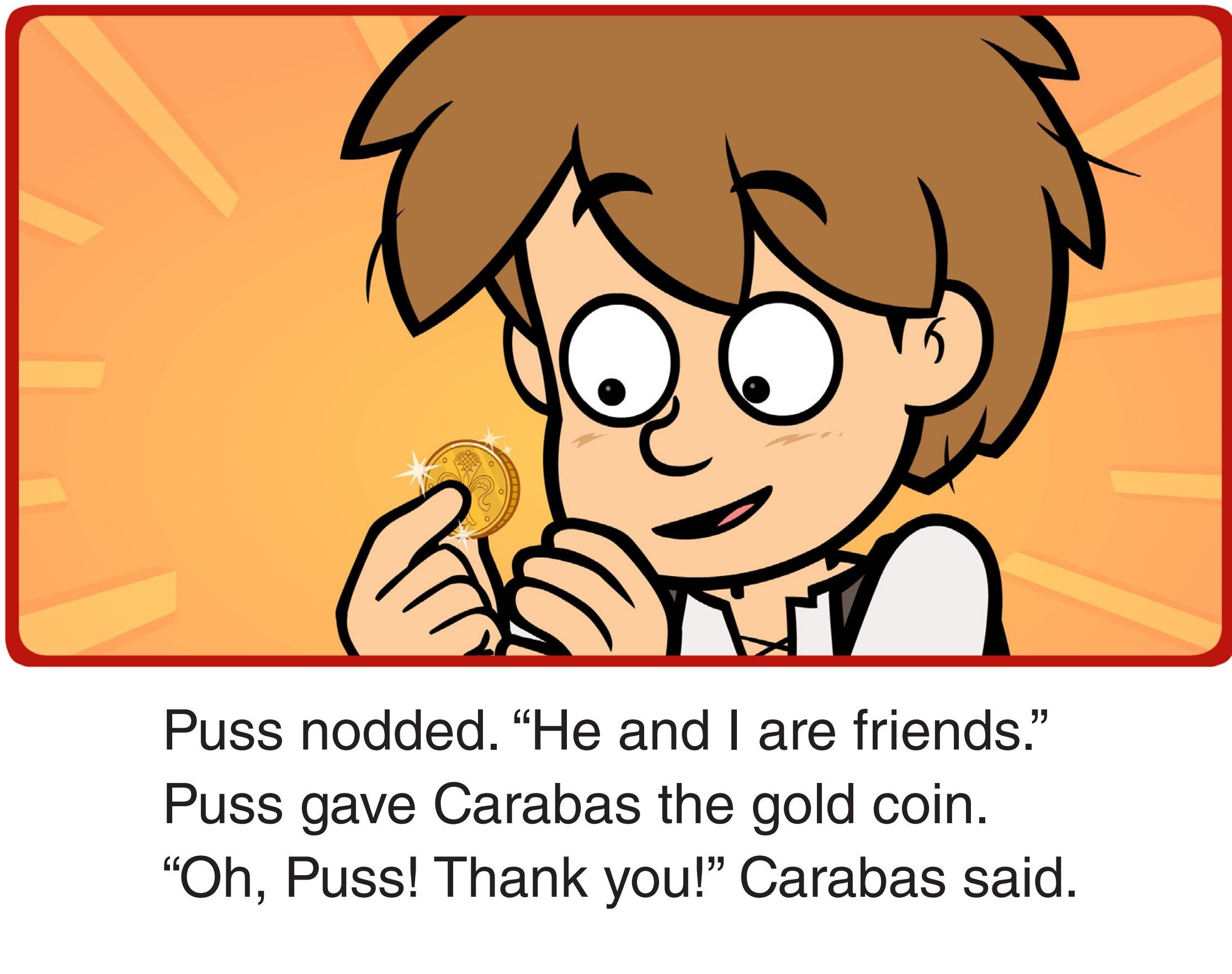 A guest at the Castle绘本故事第5页