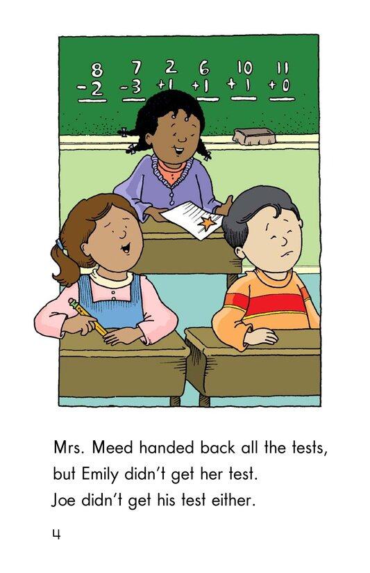 Math Test Mix-Up绘本故事第4页